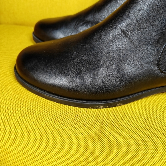 VIONIC Nadelle Chelsea Ankle Black Leather Comfort Booties Women's Shoe Size 7.5 - Picture 4 of 11